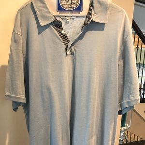 Men’s NSF alight Blue Polo Size XL